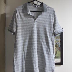 Calvin Klein gray polo